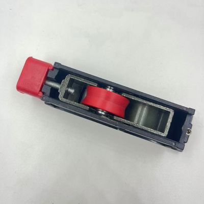 쉬운 설치 문과 창문 썰매 알루미늄 합금 단일 바퀴 스테인리스 스틸