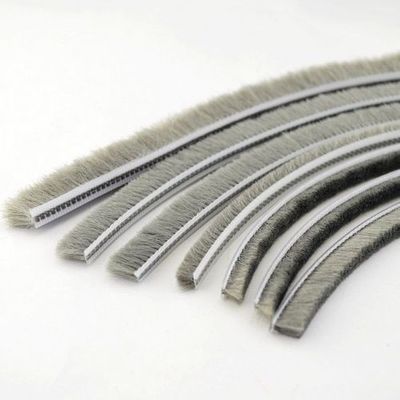 3-25mm 양털 펠 스트립 기상과 음 절연용 알루미늄 창문 검은색/그레이색/갈색/백색/다른 색상
