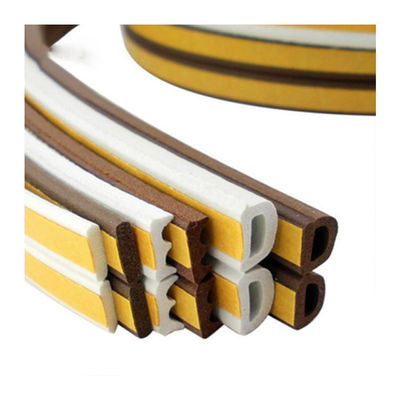 크기 3-50mm 크기 CLJ EPDM 폼 창문 및 문 밀폐용 웨어스트립 3-25mm 톱니 높이 검은색/그레이색/갈색/백색/다른 색상