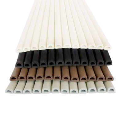 크기 3-50mm 크기 CLJ EPDM 폼 창문 및 문 밀폐용 웨어스트립 3-25mm 톱니 높이 검은색/그레이색/갈색/백색/다른 색상
