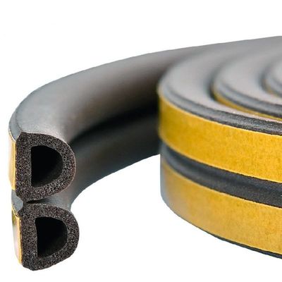전문 공급품 다채로운 부드러운 고무 PVC 밀폐 스트립 아파트 스파일 높이 3-25mm / 너비 3-50mm
