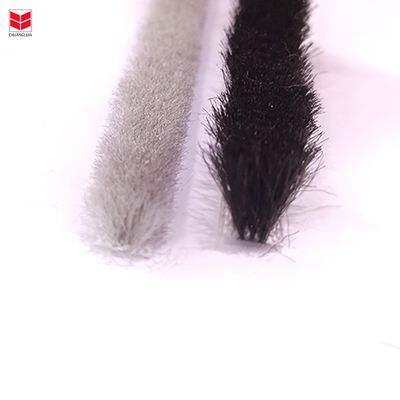 알루미늄 문 및 창문 밀폐 스트립 모헤어 스파일 날씨 스트립