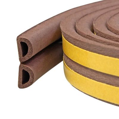 날씨 스트립 엑스트루레이드 된 Epdm 고무 고체 냉장고 문 가스켓 밀폐 스트립