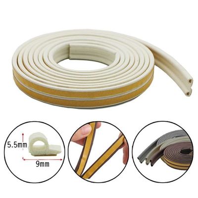 100%PP 스파일 높이 25mm 너비 50mm 문 밀봉 알루미늄 창문 및 문용 고무 밀착