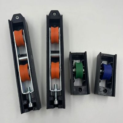 색상 흰색/다른 무거운 용량 이중 슬라이딩 도어 롤러 스테인레스 스틸 슬라이딩 롤러