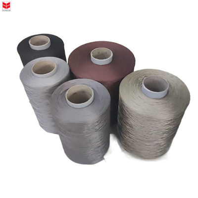 염색된 Pp 단사지 다사지 2mm 3ply DTY BCF 직물
