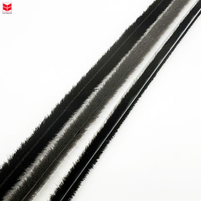 검은색/그레이색/갈색/백색/다른 양털 톱니 알루미늄 PVC 100%PP 재료 및 여러 가지 색상 옵션을위한 날씨 스트립