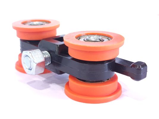 브라질 시장 진크 합금 창문 하드웨어 슬라이딩 도어 롤러 휠 현대 스타일