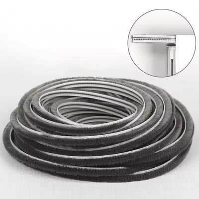3-25mm 덩어리 높이 알루미늄 문과 창문 실리콘 양털 덩어리 아파트 날씨 스트립