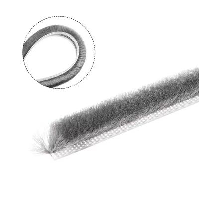 커스터마이징 할 수 있는 접착문 기상 제거 브러쉬 창자 높이 3-25mm / 너비 3-50mm
