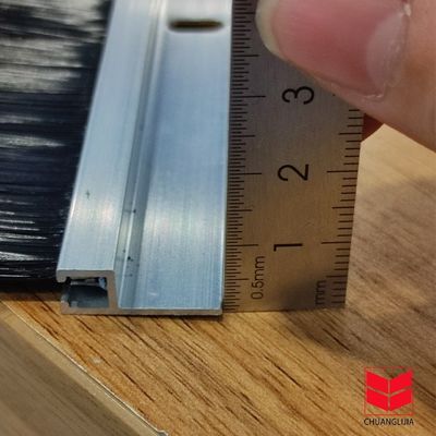 현대식 디자인 맞춤형 양털 모서리 문 봉인 스트립 붓 모서리 높이 3-25mm