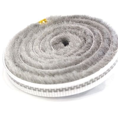 ISO9001 2008 인증 브라운 브러쉬 봉쇄 문 창문 봉쇄 스트립 성능에 대한 블랙/그레이/브라운/화이트/다른 색상