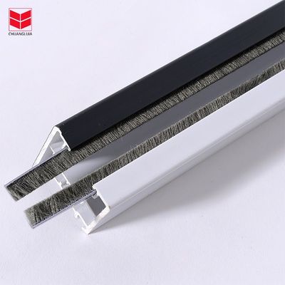 ISO9001 2008 인증 브라운 브러쉬 봉쇄 문 창문 봉쇄 스트립 성능에 대한 블랙/그레이/브라운/화이트/다른 색상