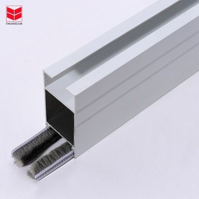 3-50mm 너비 슬라이딩 도어 슬롯 울 알루미늄 합금 스트립 브러시 날씨 스트립