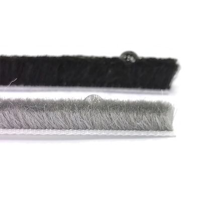 나무 창문 솜 톱니 날씨 스트립 너비 3~50mm, 톱니 높이 3~25mm 검은색/그레이색/갈색/백색/다른 색상