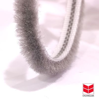 나무 창문 솜 톱니 날씨 스트립 너비 3~50mm, 톱니 높이 3~25mm 검은색/그레이색/갈색/백색/다른 색상