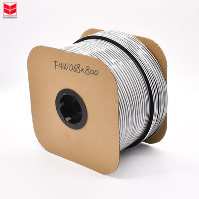 양털 스파일 날씨 스트립 알루미늄 문과 창문 스파일 높이 3-25mm / 너비 3-50mm 100%PP