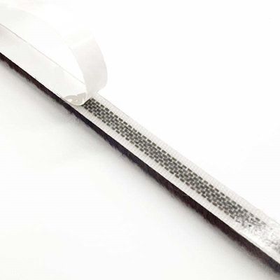 3-25mm 스파일 높이 회색 검은 맞춤 양털 스파일 문과 창문 날씨 스트립 자체와 ISO9001 2008 인증